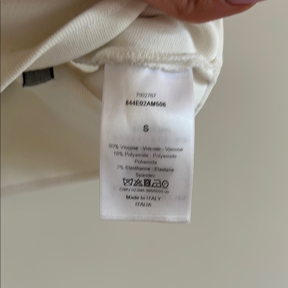 Dior White Bralette Top - Picture 4 of 4
